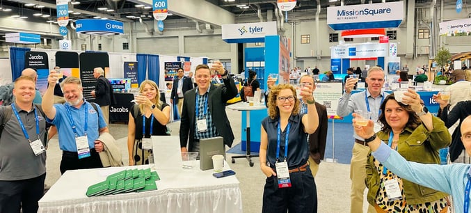2023 ICMA Conference in Austin, TX  - VOP Leadership Toast, Polco