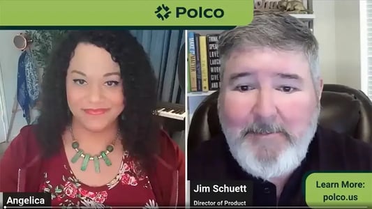 Angelica Wedell &amp; Jim Schuett - Polco Webinar screenshot