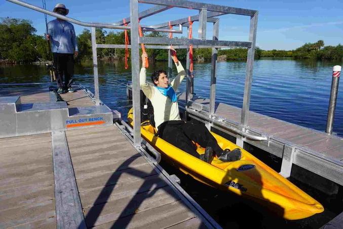 Cape Coral, Florirda - ADA accessible kayak launch