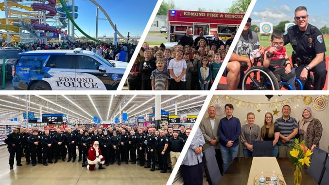 Edmond Police Department - Community Events Collage