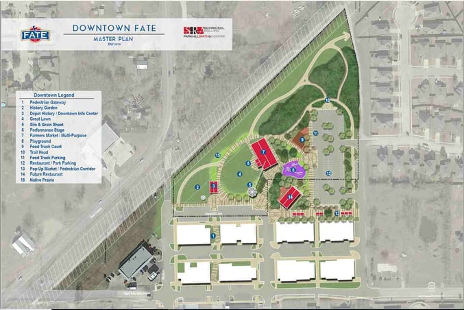Fate, Texas - Downtown master plan