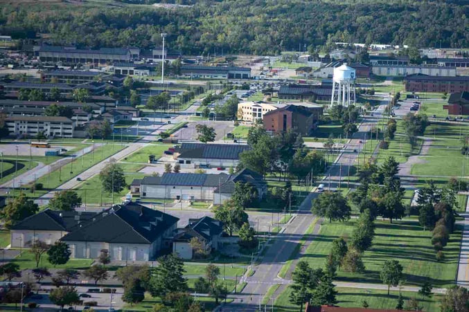 Fort Knox Kentucky - Infrastructure Aerial View