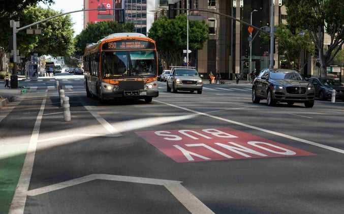LA Metro - Bus Lanes