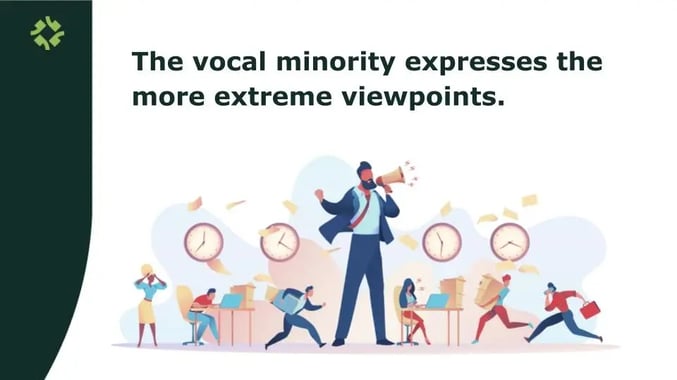The Vocal Minority - slide