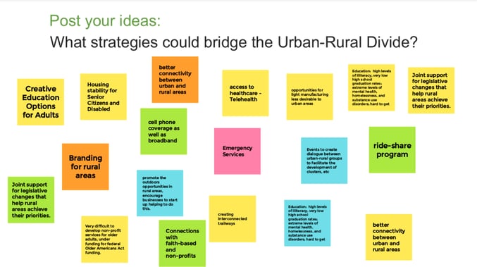 What Strategies Could Bridge The Urban-Rural Divide - slide
