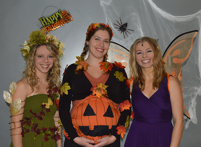 Demeter the earth goddess, the pumpkin patch, and the fluttery fairy