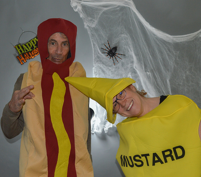 Every hot-dog needs mustard