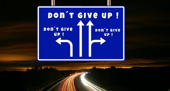 don't give up street sign_CC0