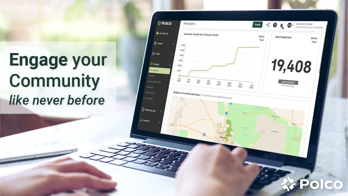 Engage your Community like never before with Polco's Engage module