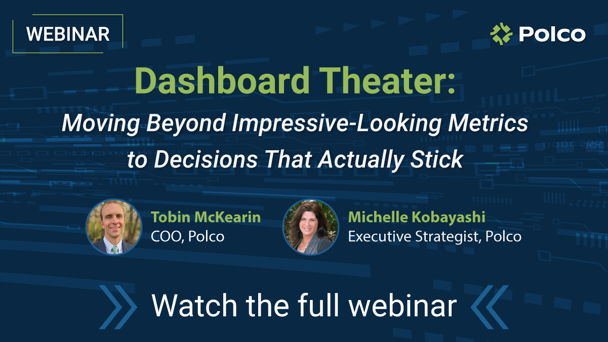 Polco Webinar - Dashboard Theater: How Local Governments Can Turn Metrics Into Meaningful Action