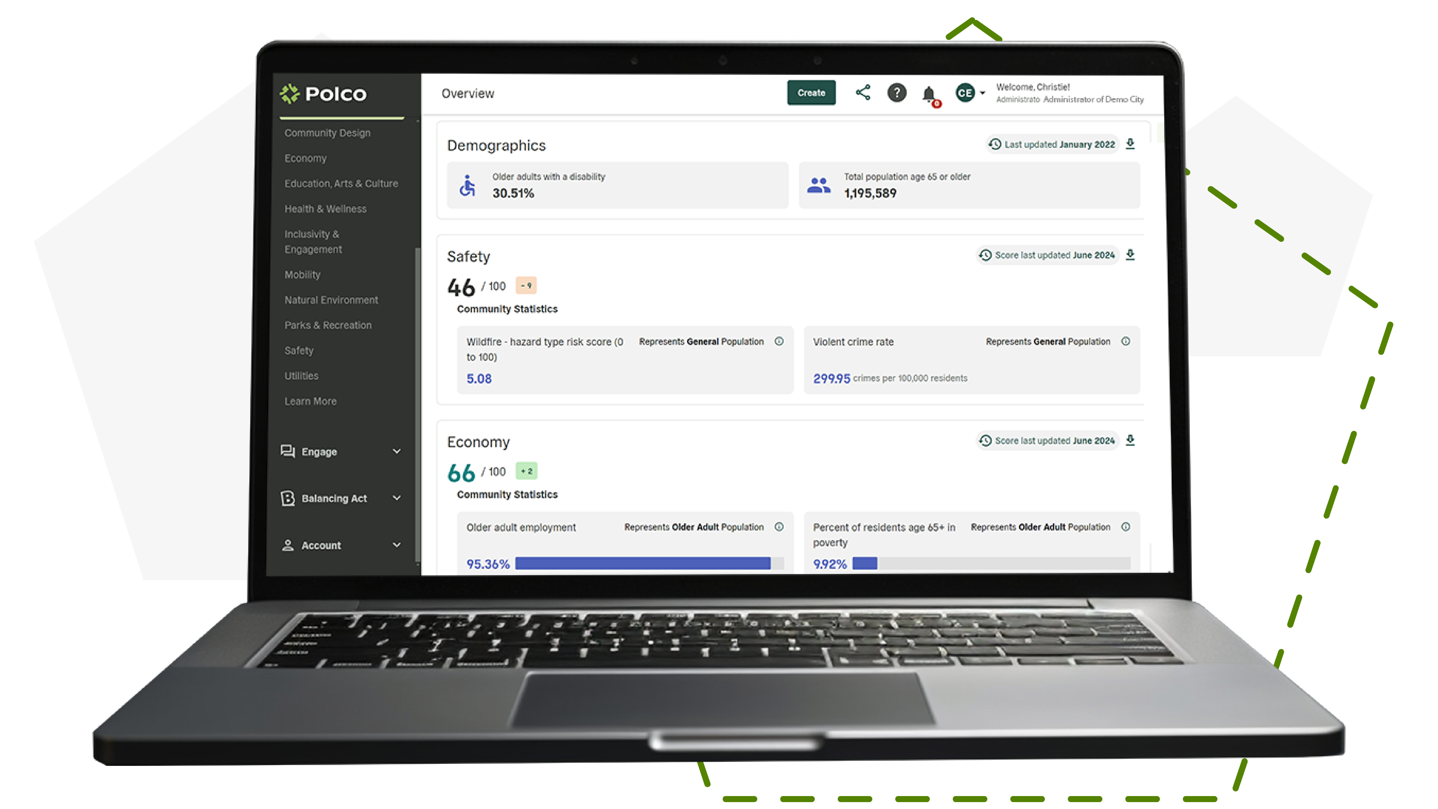 Polco Blog: How Polco’s New Track Feature Puts Older Adults’ Data in Focus