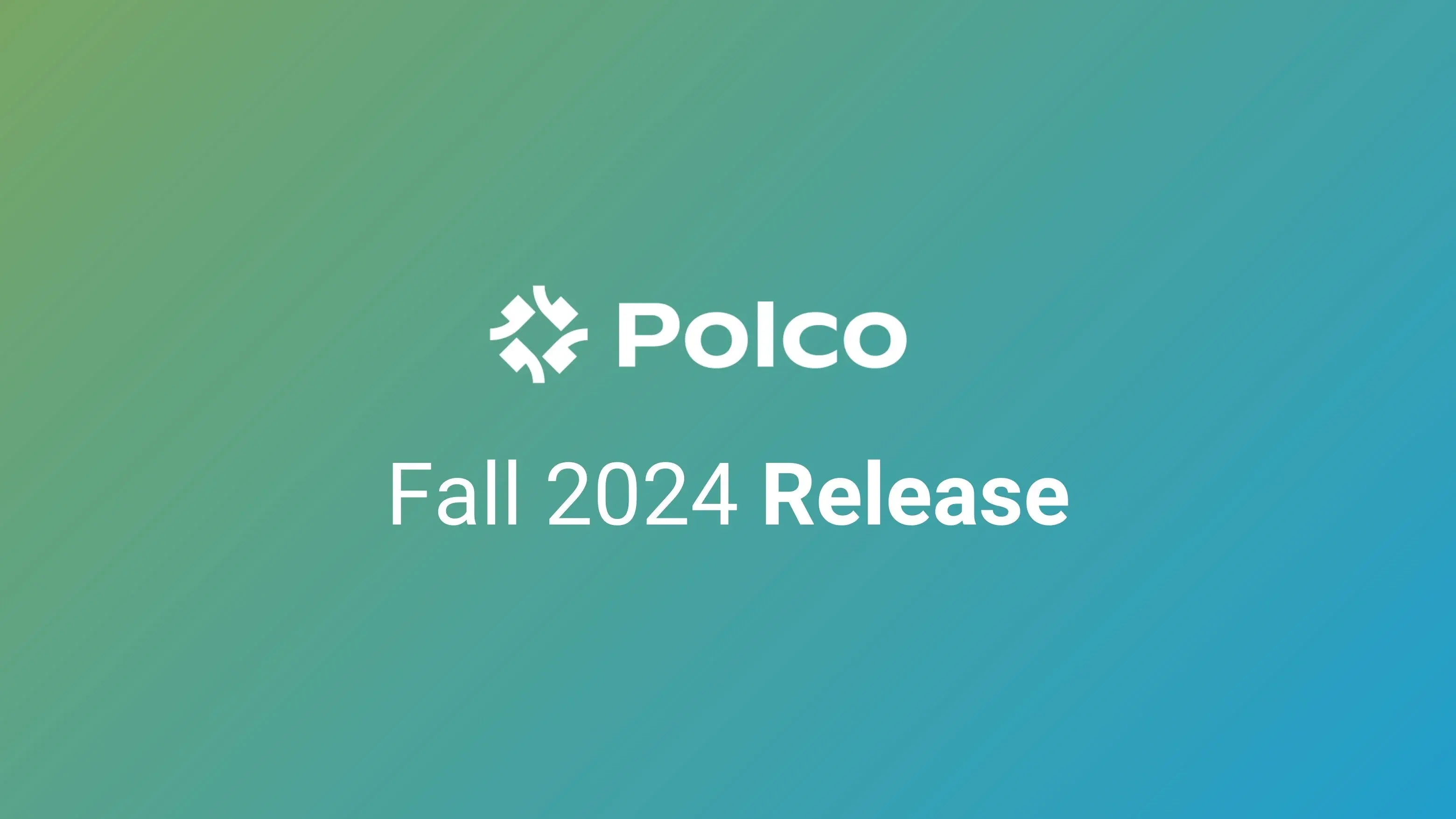 Polco Blog: Fall 2024 Release: A Polco Product Showcase - Webinar