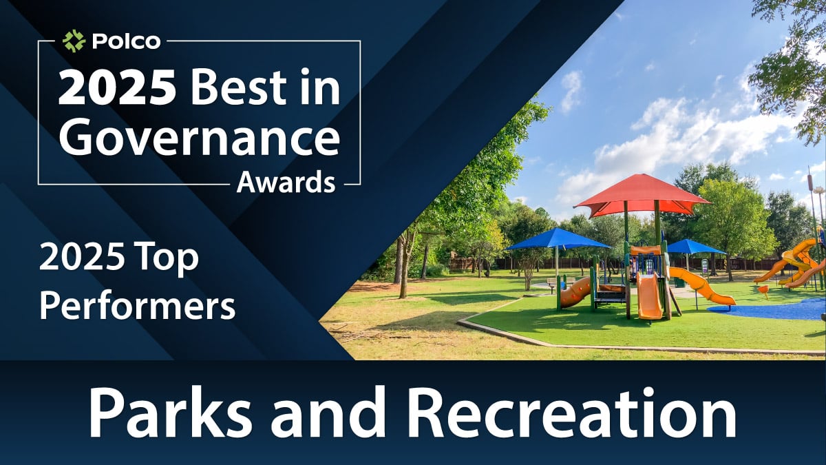 Polco Blog - Polco's Best in Governance Awards - 2025 - Top Performers in Parks and Recreation