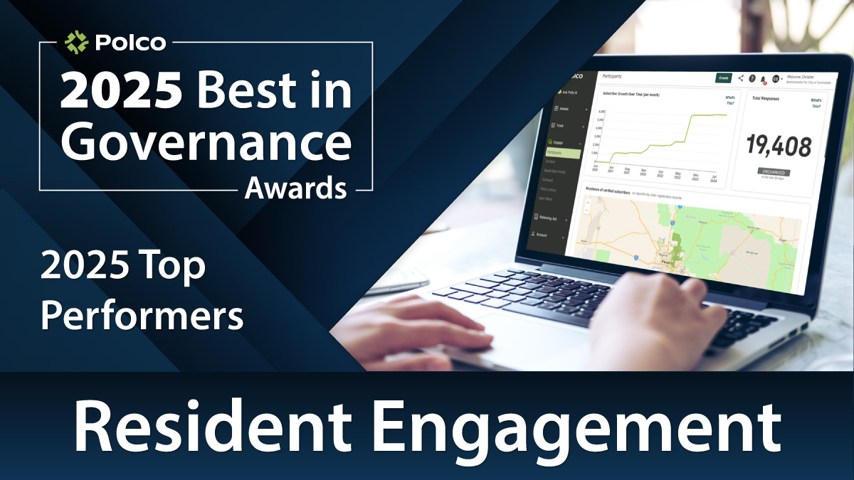 Polco Blog - Polco's Best in Governance Awards - 2025 - Trust in Government