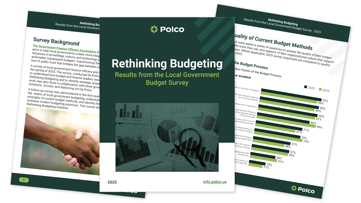 Polco Blog: Local Governments Are Ready to Rethink Budgeting