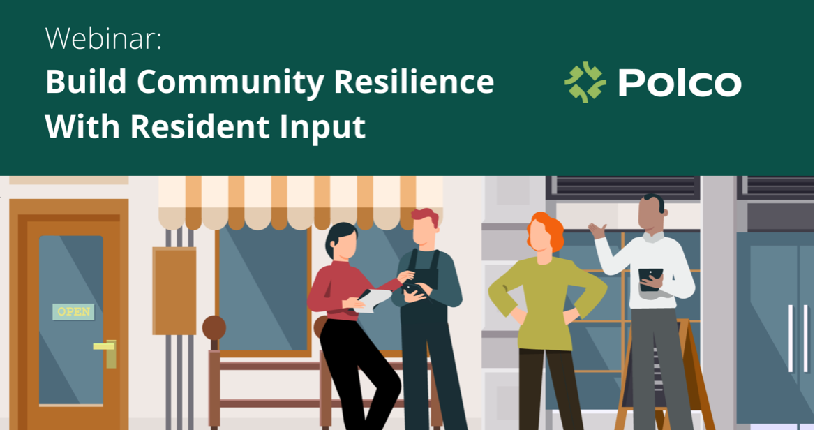 How To Build Community Resilience with Input-based Planning