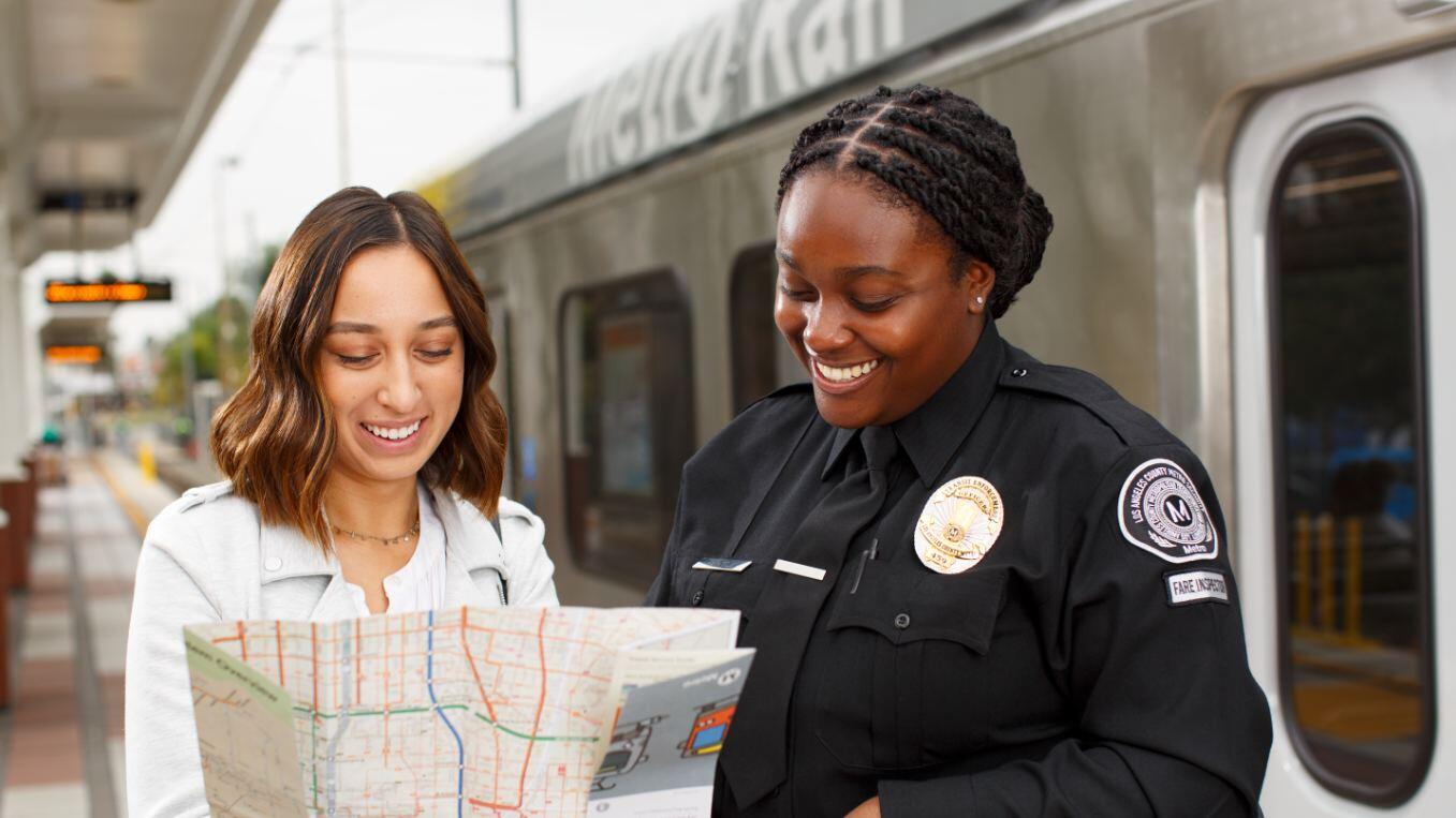 LA Metro Budget Engagement Picture of Transit Secutiry