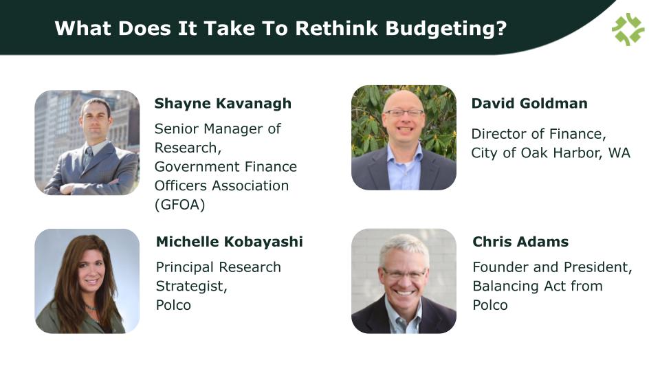 what does it take to rethink budgeting 