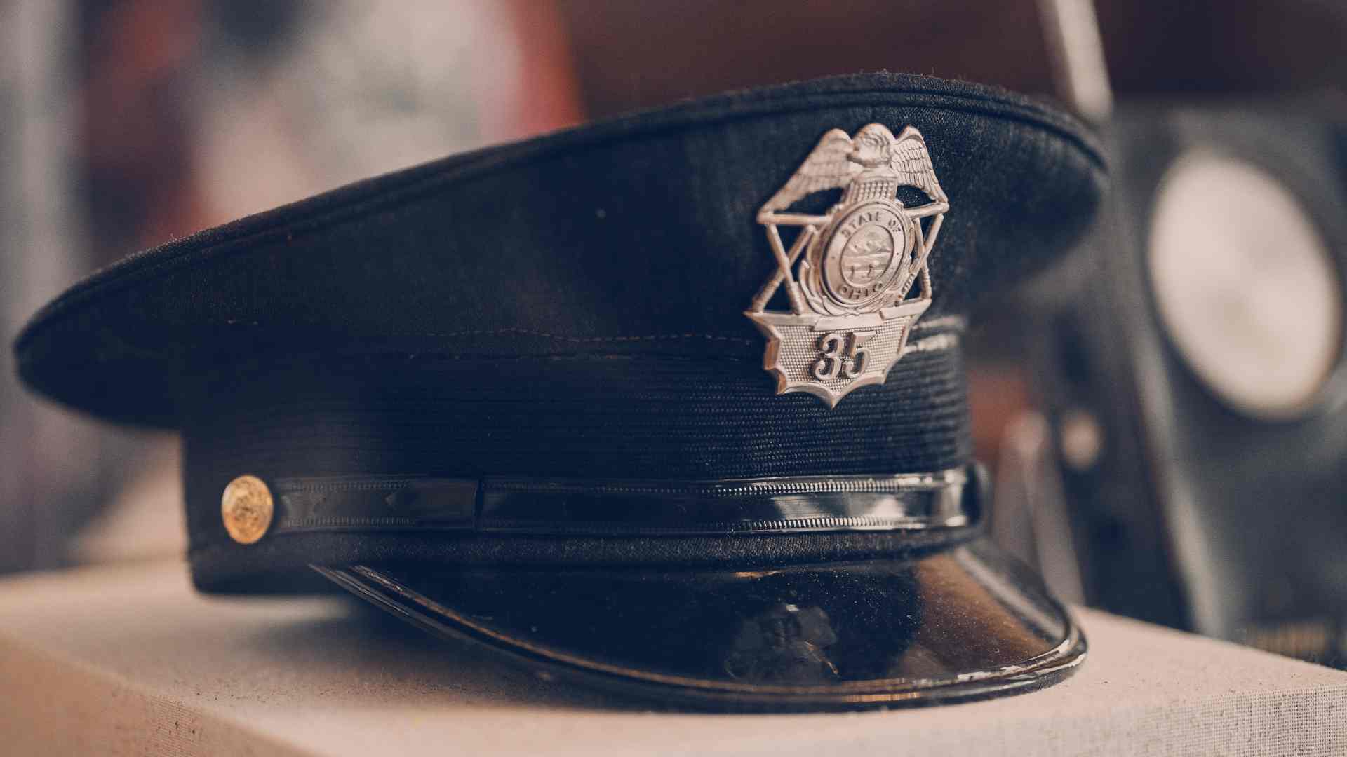police officers hat 